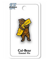 Ca Bear Hug Enameled Pin - miamidrugpossession