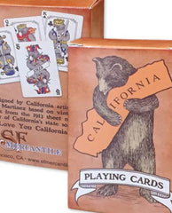 Ca Bear Hug Playing Cards - PINK ARROWS