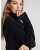 Cable Knit Sweater Black - miamidrugpossession