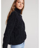 Cable Knit Sweater Black - clearpathherbicide