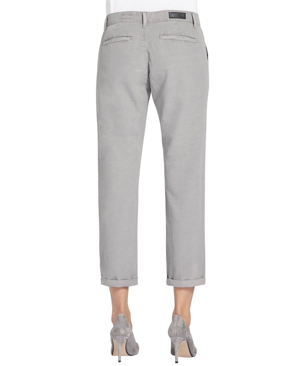 Caden Cropped Trouser, Pebble Beach - miamidrugpossession