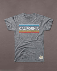 California Grey Unisex Tee - PINK ARROWS