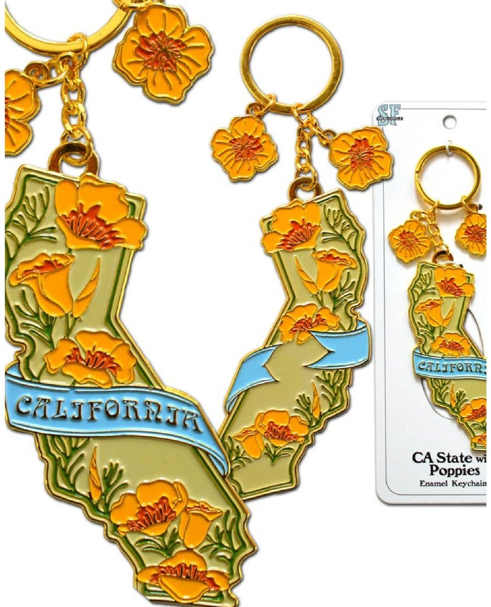 Untergroßau Poppy Keychain - clearpathherbicide