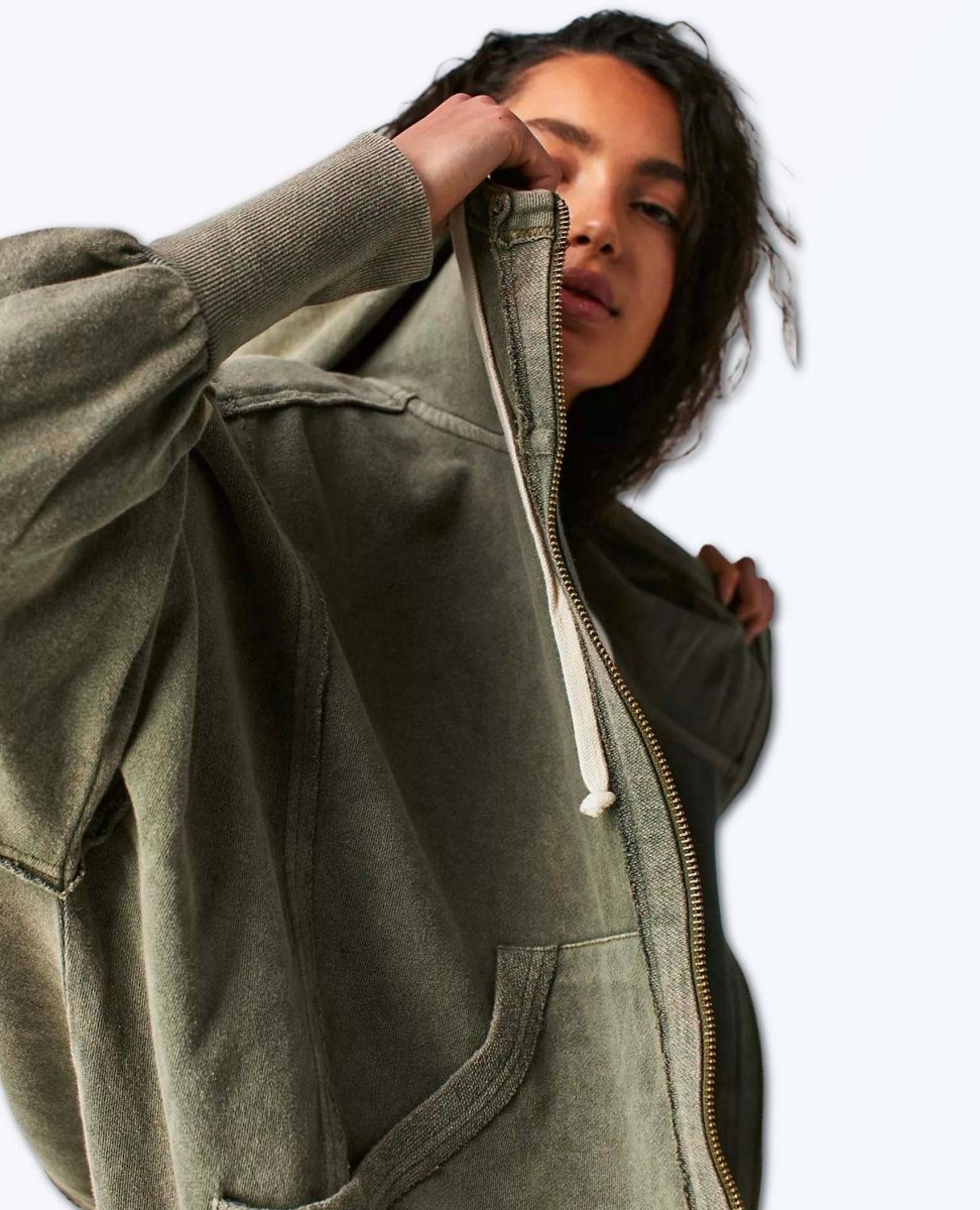 Camden Hoodie Army Green - miamidrugpossession