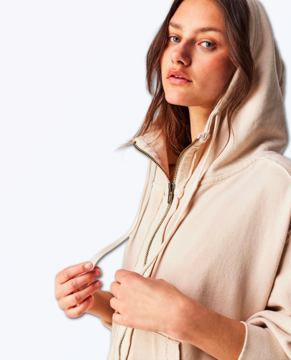 Camden Hoodie Sand - miamidrugpossession