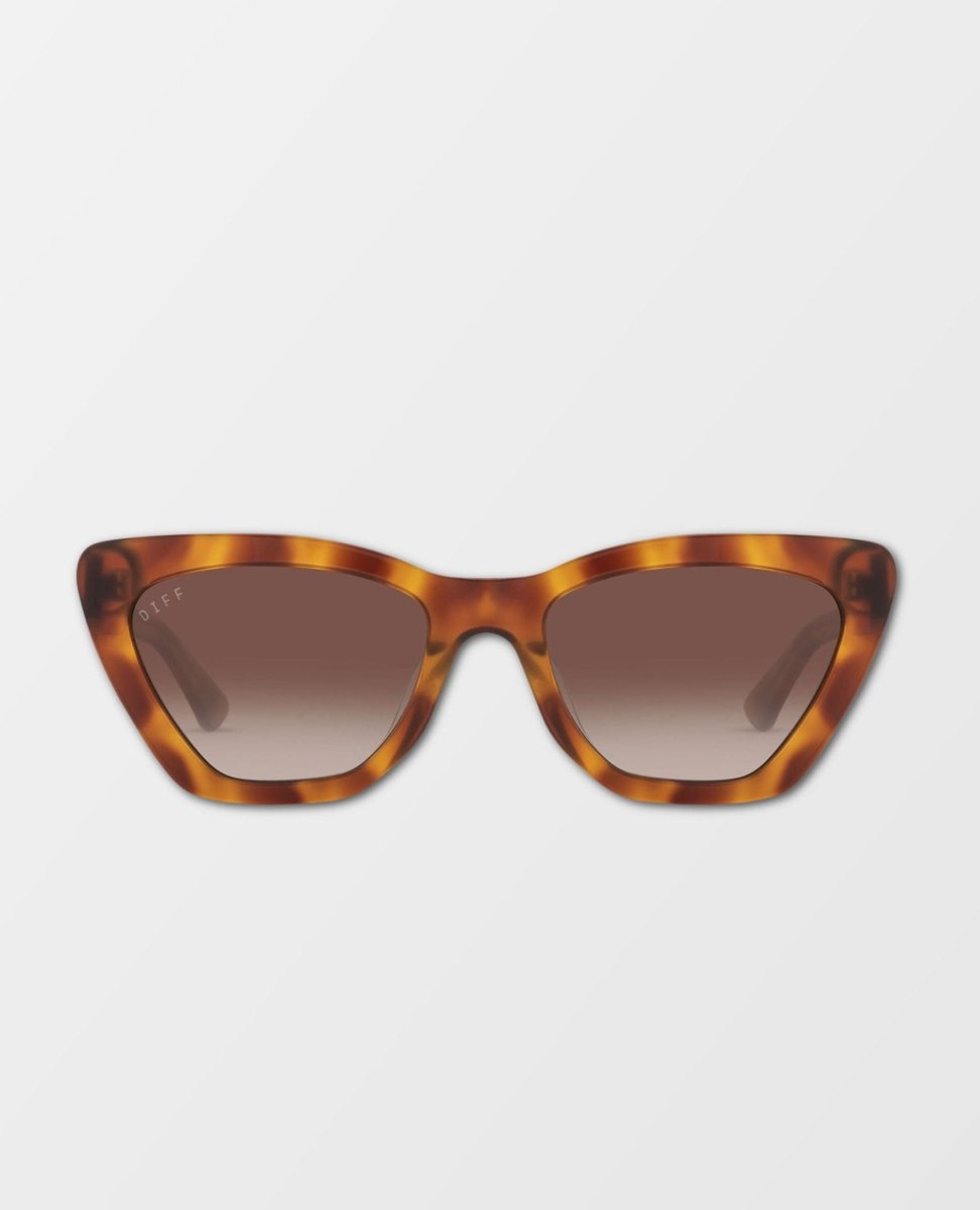 Camila Andes Tortoise Brown Gradient Polarized Sunglasses - miamidrugpossession