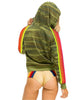 Camo Bolt Neon Hoodie - miamidrugpossession