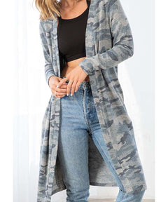 Camo Fuzzy Cardi - clearpathherbicide