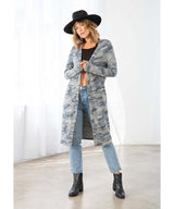 Camo Fuzzy Cardi - miamidrugpossession