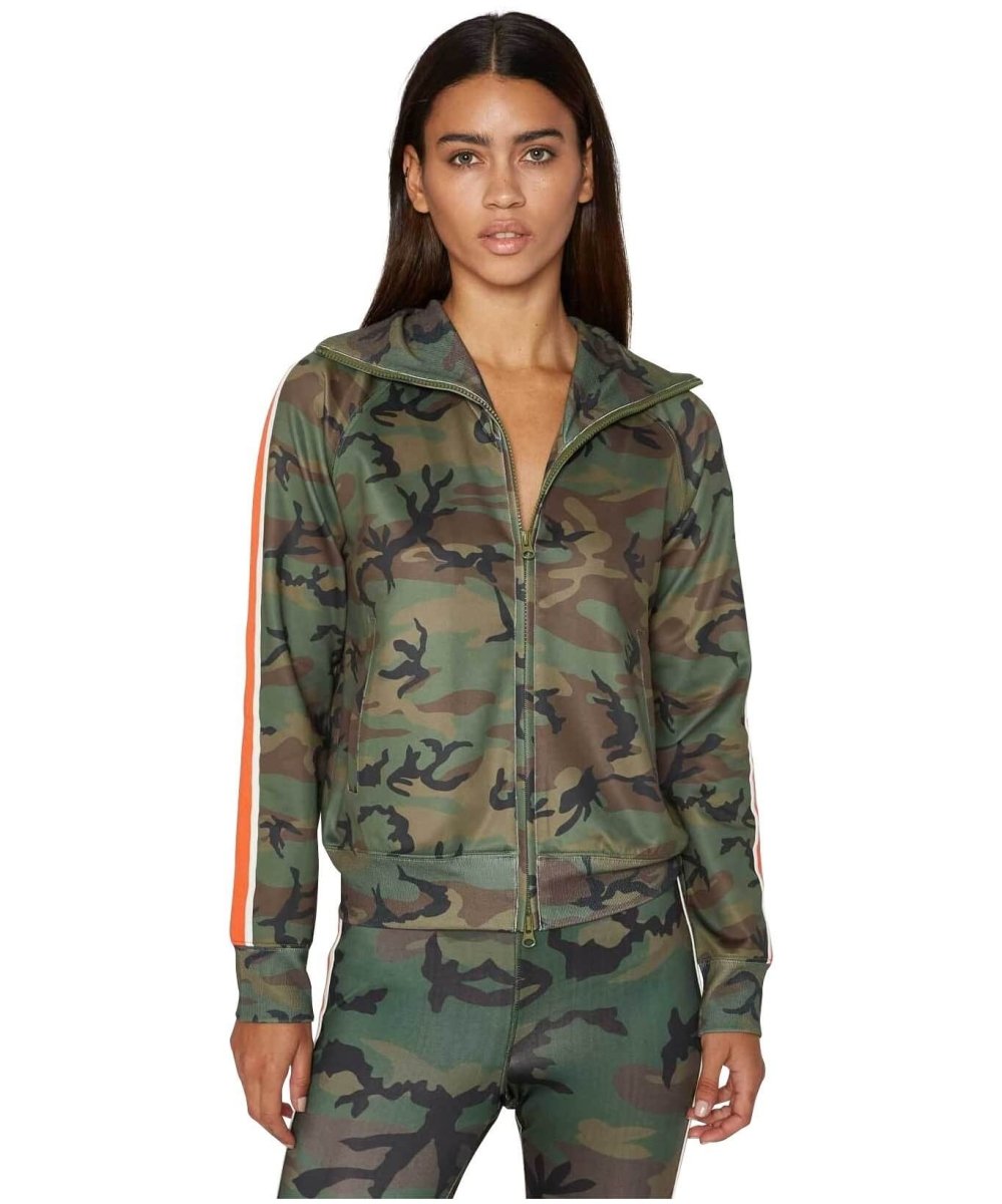 Camo Track Jacket Racing Stripe - clearpathherbicide