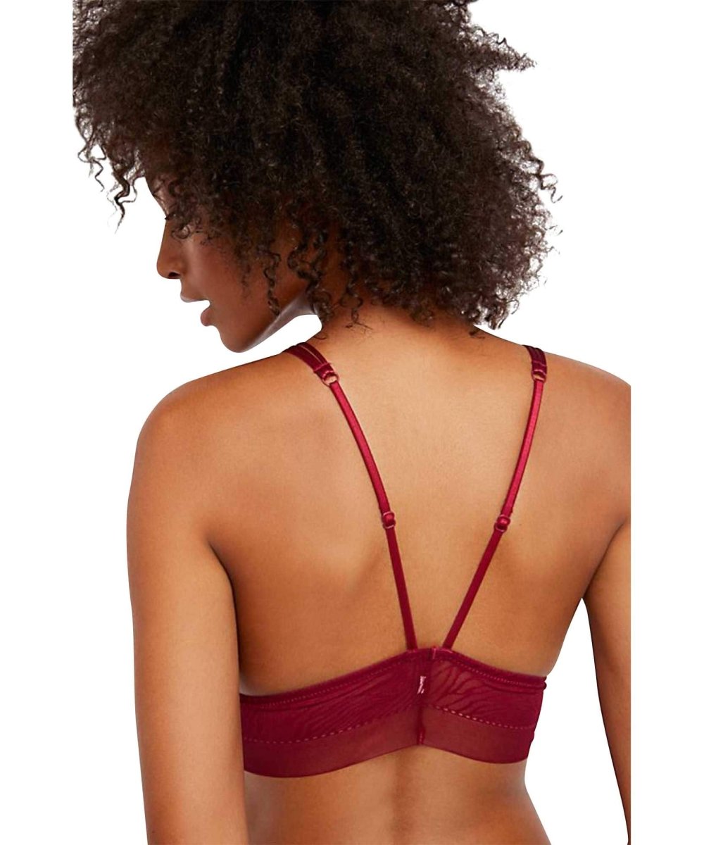 Can't Be Tamed Bra, Wine - PINK ARROWS