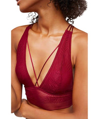 Can't Be Tamed Bra, Wine - PINK ARROWS