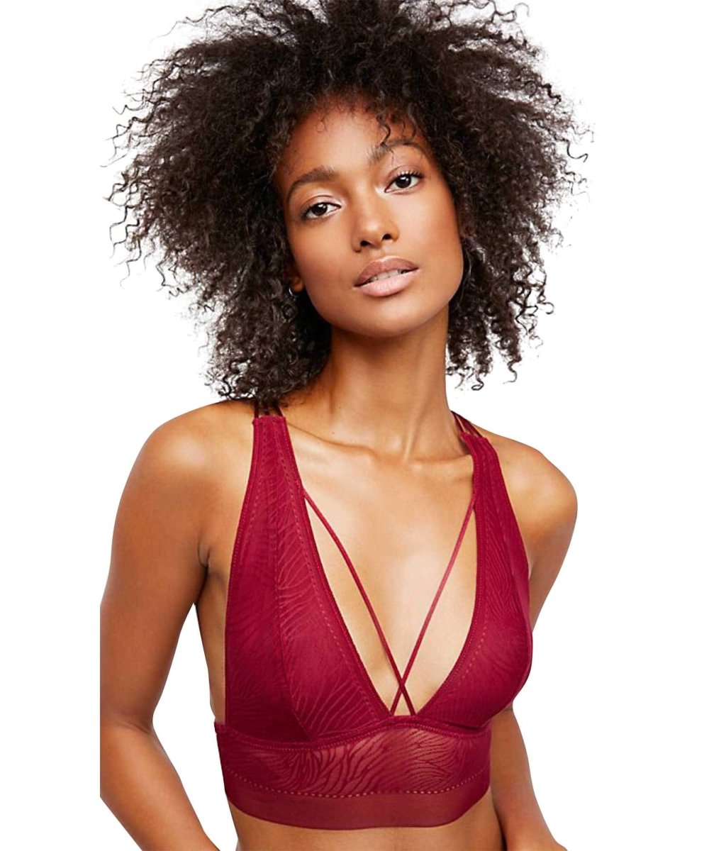 Can't Be Tamed Bra, Wine - miamidrugpossession