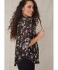 Capri Button Down Nocturne Floral Print - miamidrugpossession