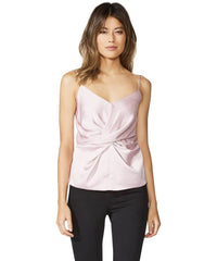 Card Counting Satin Cami, Pink - PINK ARROWS