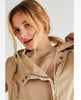 Carmen Moto Jacket Sand - miamidrugpossession