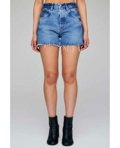 Cary Distressed Denim Hi Cut - Offs - clearpathherbicide