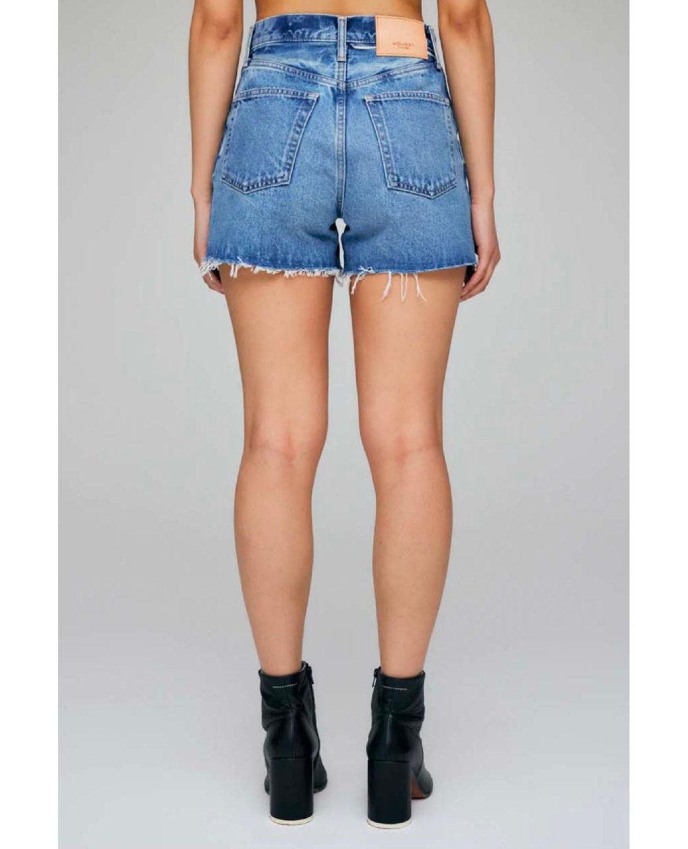 Cary Distressed Denim Hi Cut - Offs - clearpathherbicide