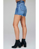 Cary Distressed Denim Hi Cut - Offs - miamidrugpossession