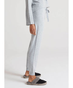 Cashmere Wide Rib Jogger Heather Grey - clearpathherbicide