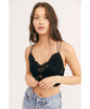 Celine Velvet Bralette Black - clearpathherbicide