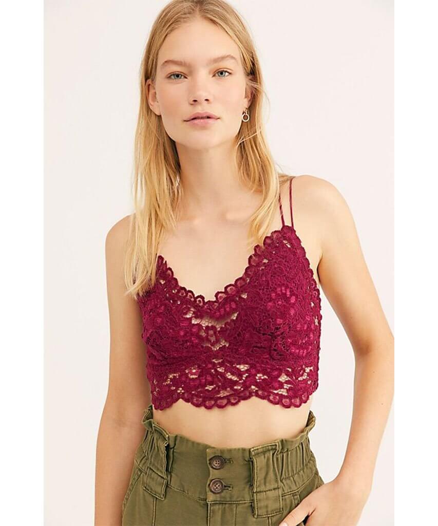 Celine Velvet Bralette Mullberry - clearpathherbicide