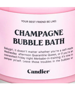 Champagne Bubble Bath Candle - clearpathherbicide