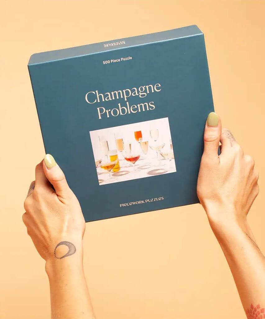 Champagne Problems 500pc Puzzle - miamidrugpossession