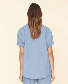 Channing Shirt Dusty Blue - miamidrugpossession