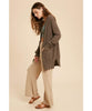 Charcoal Boucle Cardigan With Pockets - clearpathherbicide