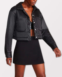 Charlotte Jacket Black - miamidrugpossession