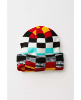 Checkerboard Beanie Black Combo - miamidrugpossession