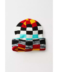 Checkerboard Beanie Black Combo - clearpathherbicide