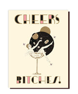 Cheers B*tches! Champagne Card - clearpathherbicide