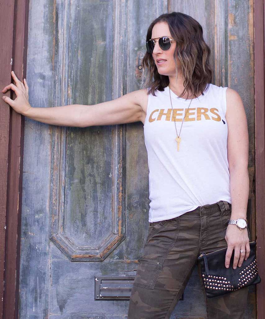 Cheers Glitter Tank - miamidrugpossession