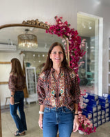 Chelsea Audrey Blouse Warhol - miamidrugpossession