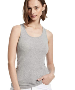 Chelsea Ultra Rib Sleeveless Heather Grey - miamidrugpossession