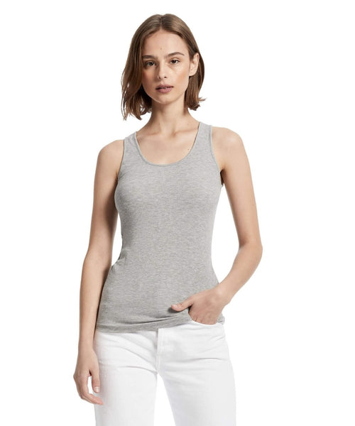 Chelsea Ultra Rib Sleeveless Heather Grey - miamidrugpossession