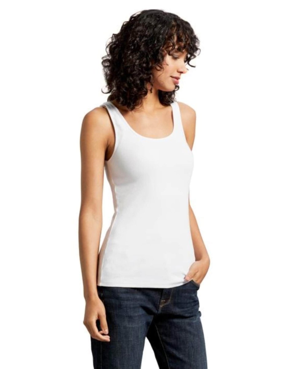 Chelsea Ultra Rib Sleeveless White - miamidrugpossession