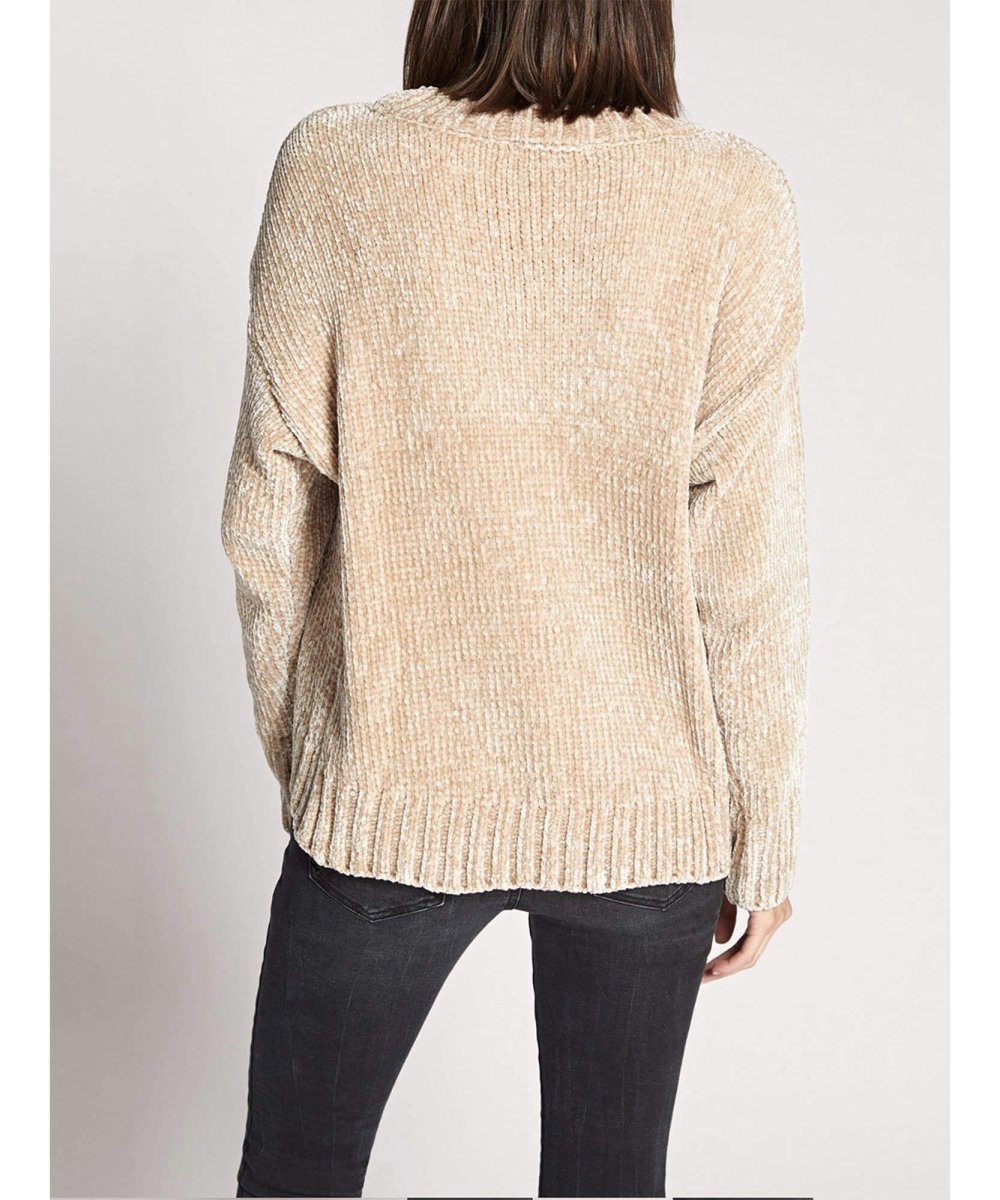 Chenille Pullover, Champagne - miamidrugpossession