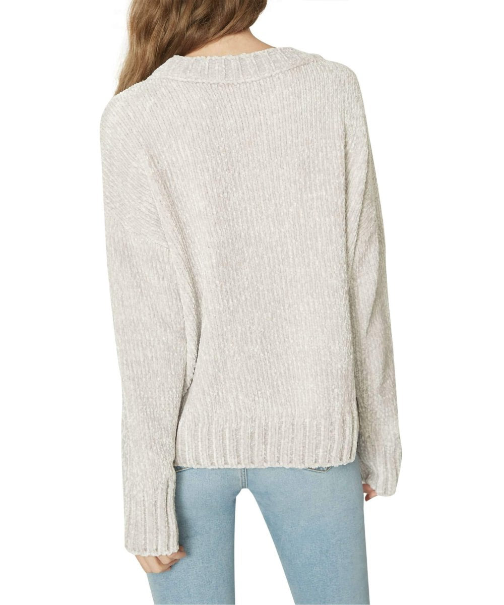 Chenille Pullover, Silverstar - miamidrugpossession