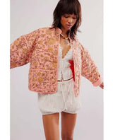 Chloe Jacket Peach Combo - miamidrugpossession