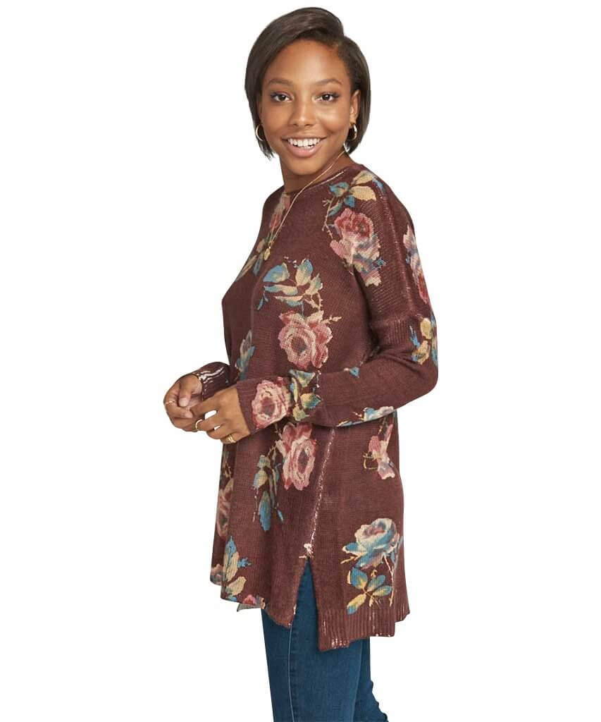 Chocolate and Roses Bonfire Sweater - clearpathherbicide