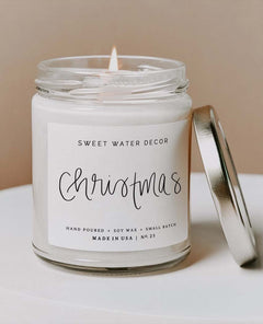 Christmas Soy Candle - clearpathherbicide