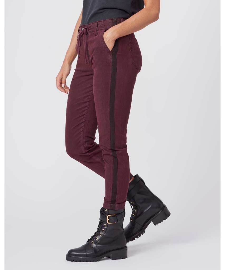 Christy Pant Grosgrain Deep Berry - miamidrugpossession