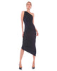 Classic Diana Midi Black Dress - miamidrugpossession