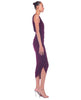 Classic Diana Midi Plum Dress - clearpathherbicide