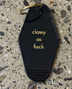 Classy As Fuck Keychain - clearpathherbicide