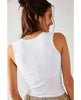 Clean Lines Muscle Cami White - clearpathherbicide