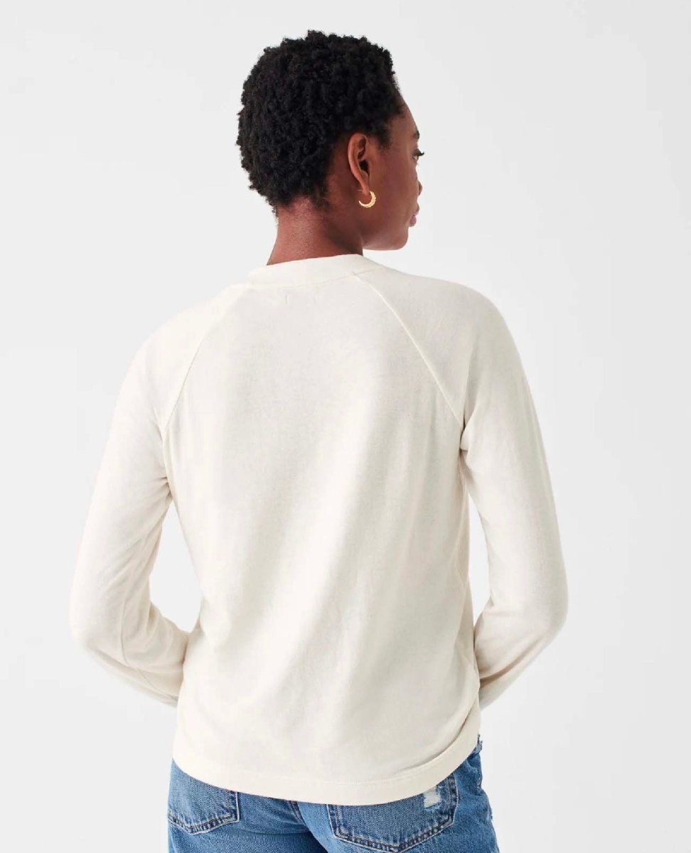 Cloud™ Henley Whisper White - miamidrugpossession